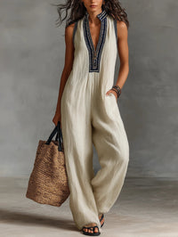 Rêverina™ - Wide-Leg Summer Jumpsuit