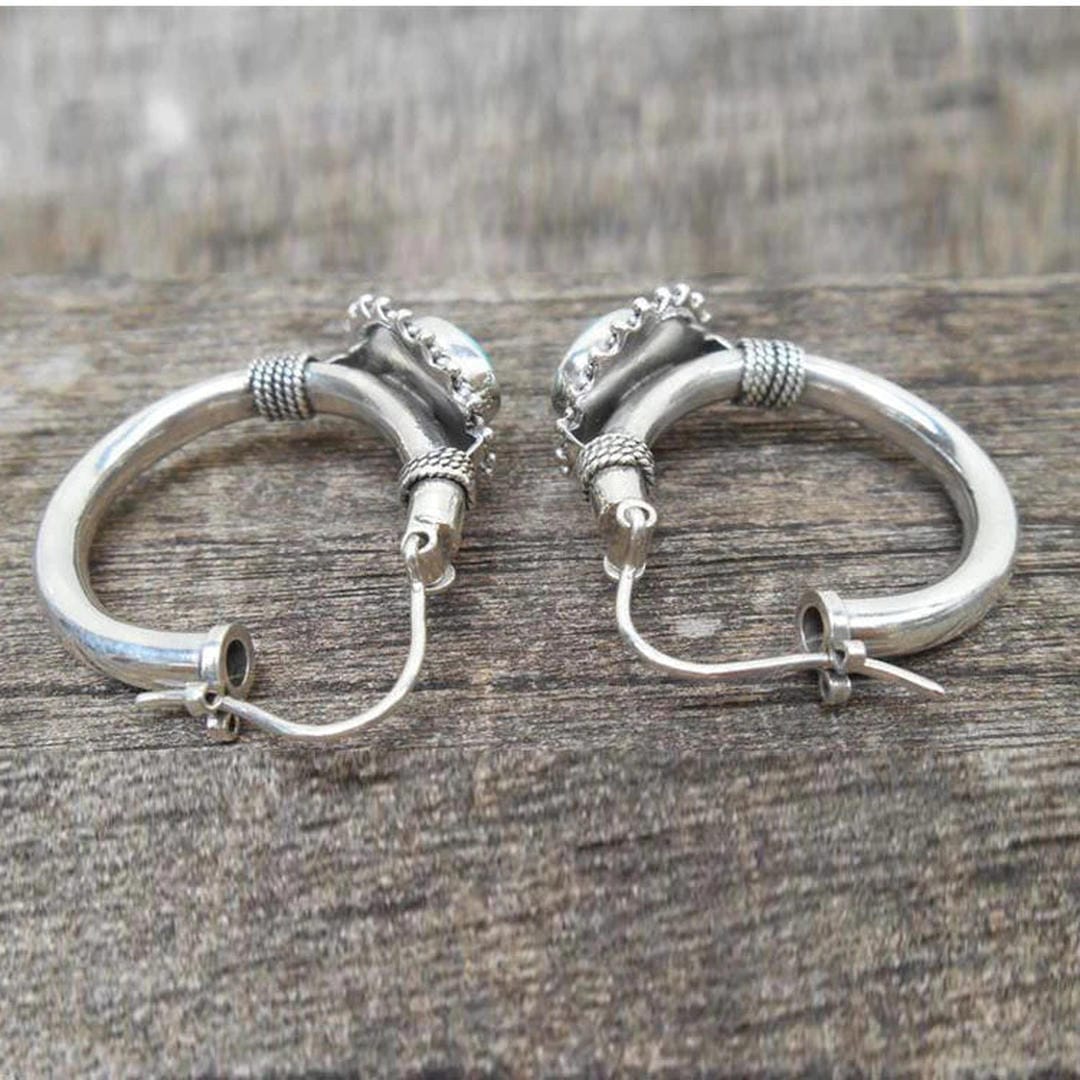 Elettra™ - Vintage Turquoise Earrings