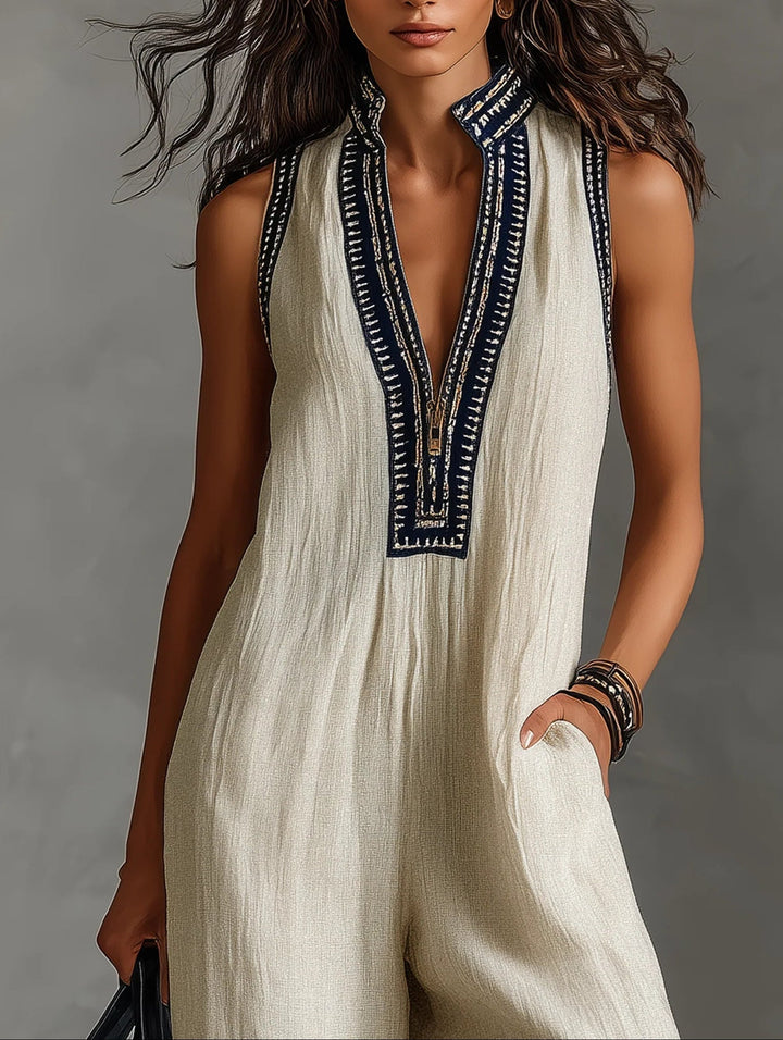 Maureen | Breezy Wide-Leg Summer Jumpsuit