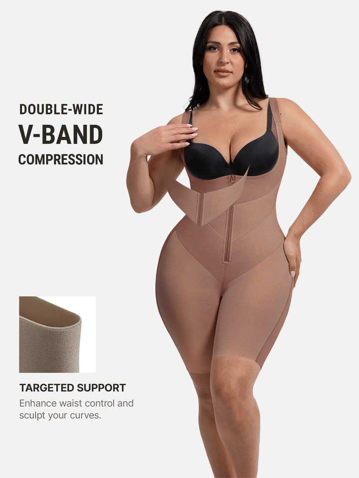 BellaCurve - V-Shaped Faja High Compression Tummy Control Shapewear