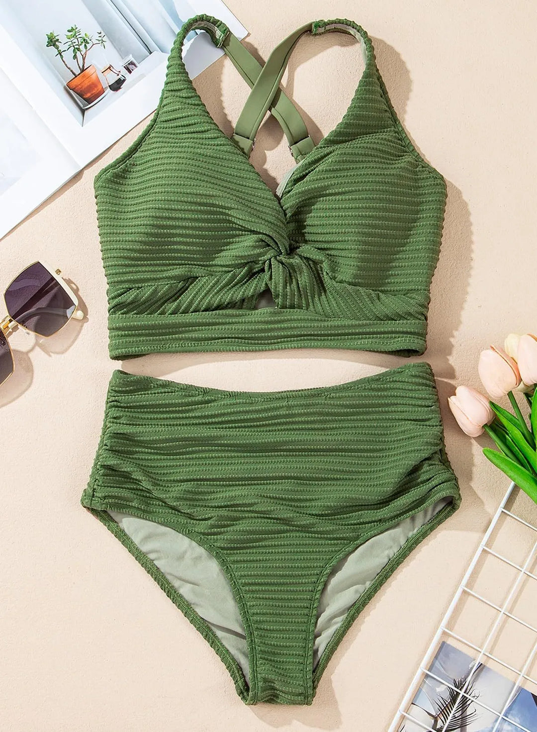 Rivva™ - Wave Pattern Bikini