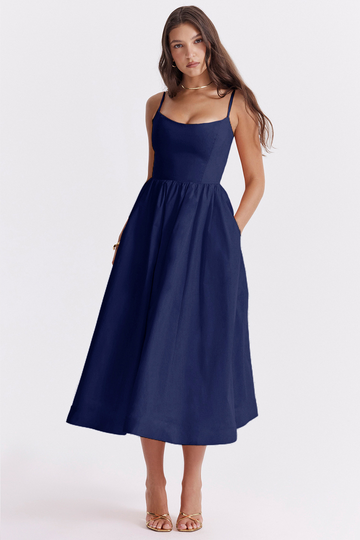 Lisette™ - Summer Corset Midi Dress