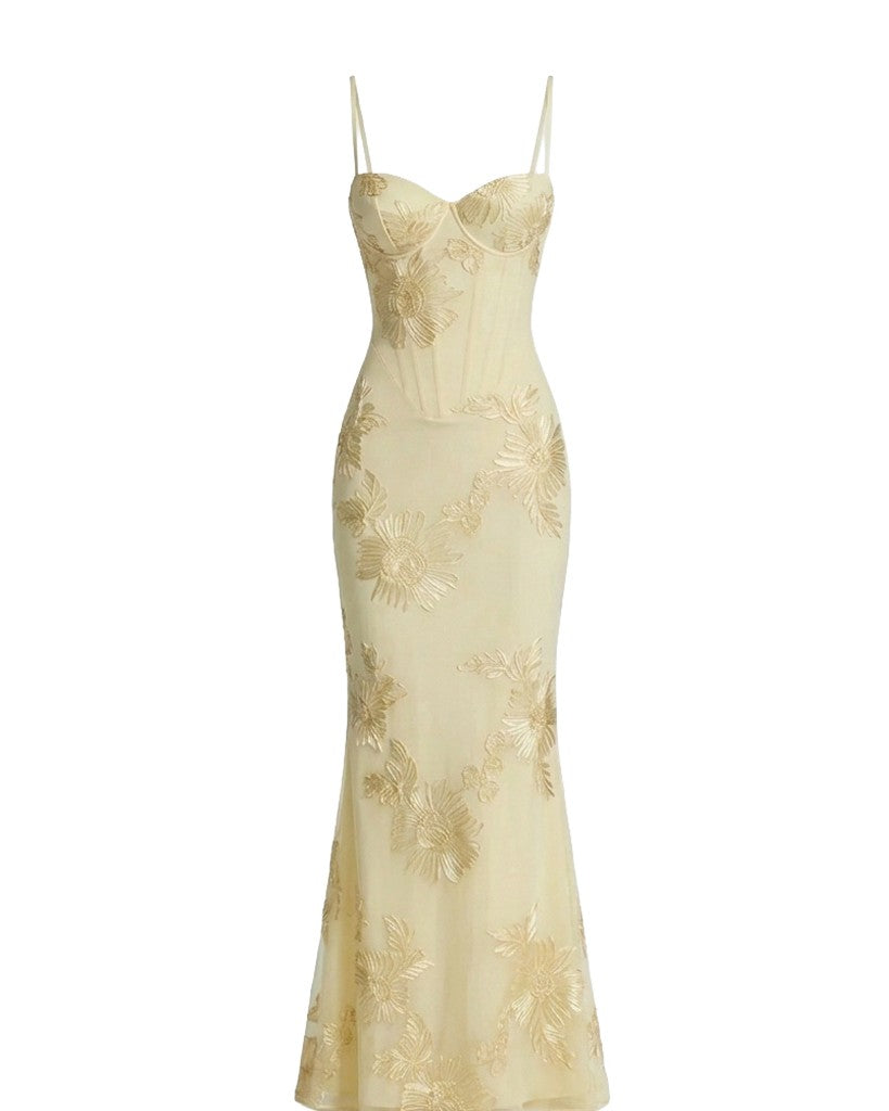 Héloïse™ - Stitch Maxi Dress