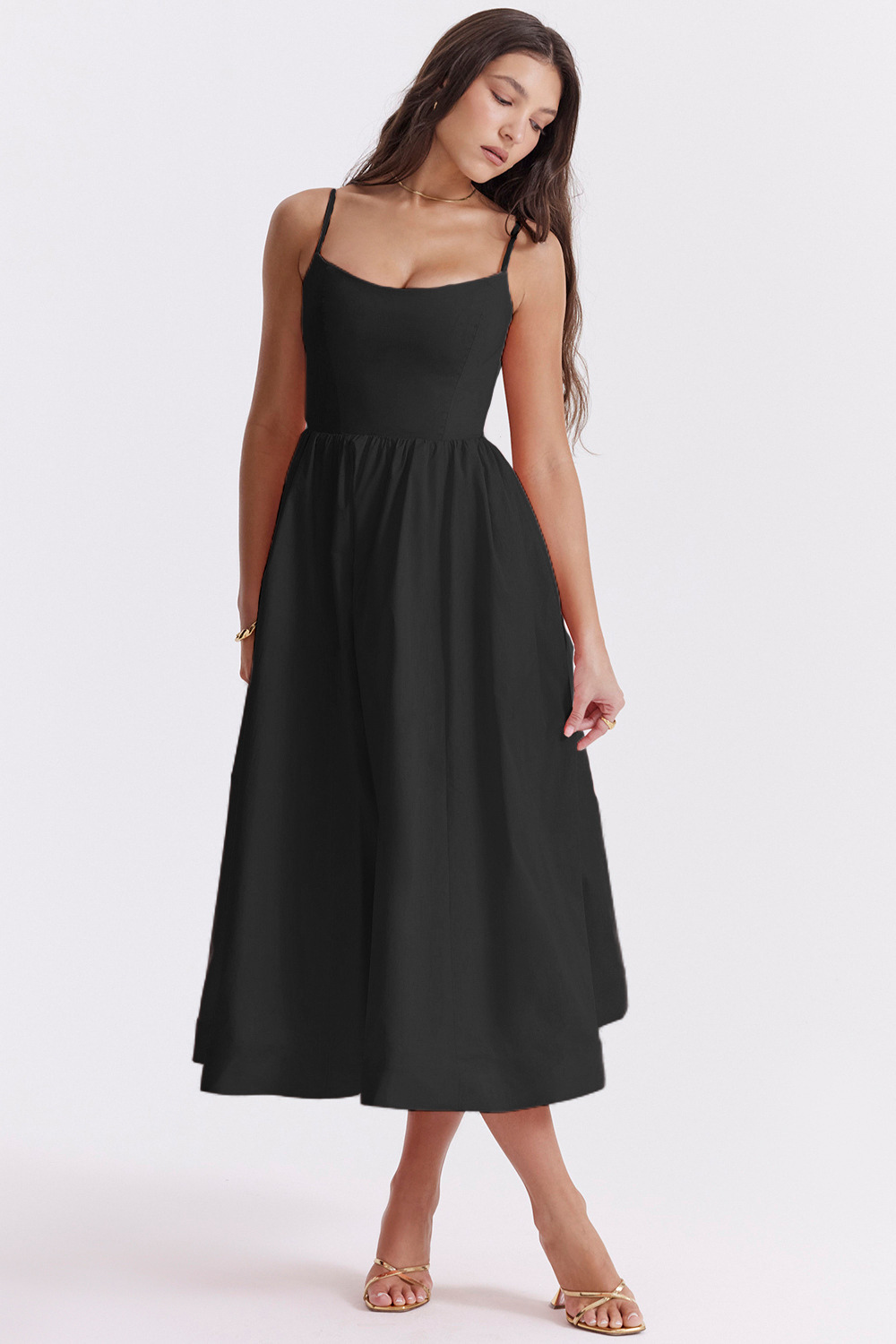 Lisette™ - Summer Corset Midi Dress