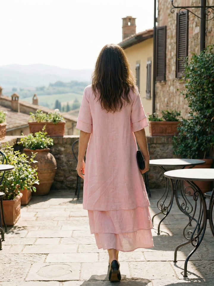 Belen | Cozy Tiered Dress