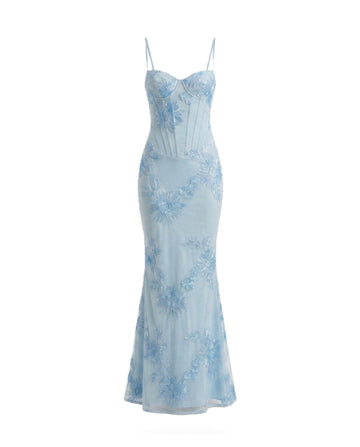 Elegant Stitch Maxi Dress