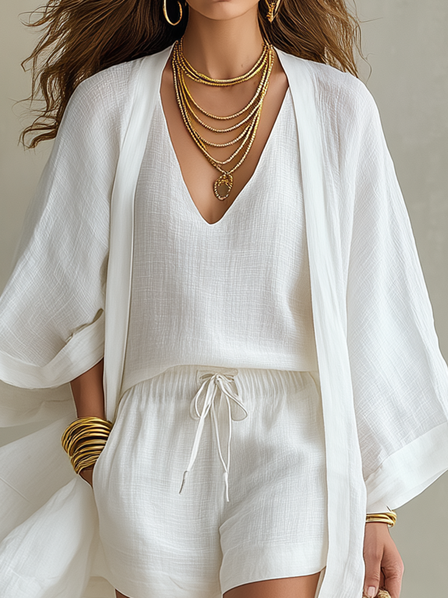 Morisette™ - Three-Piece Lightweight Layered Outfit