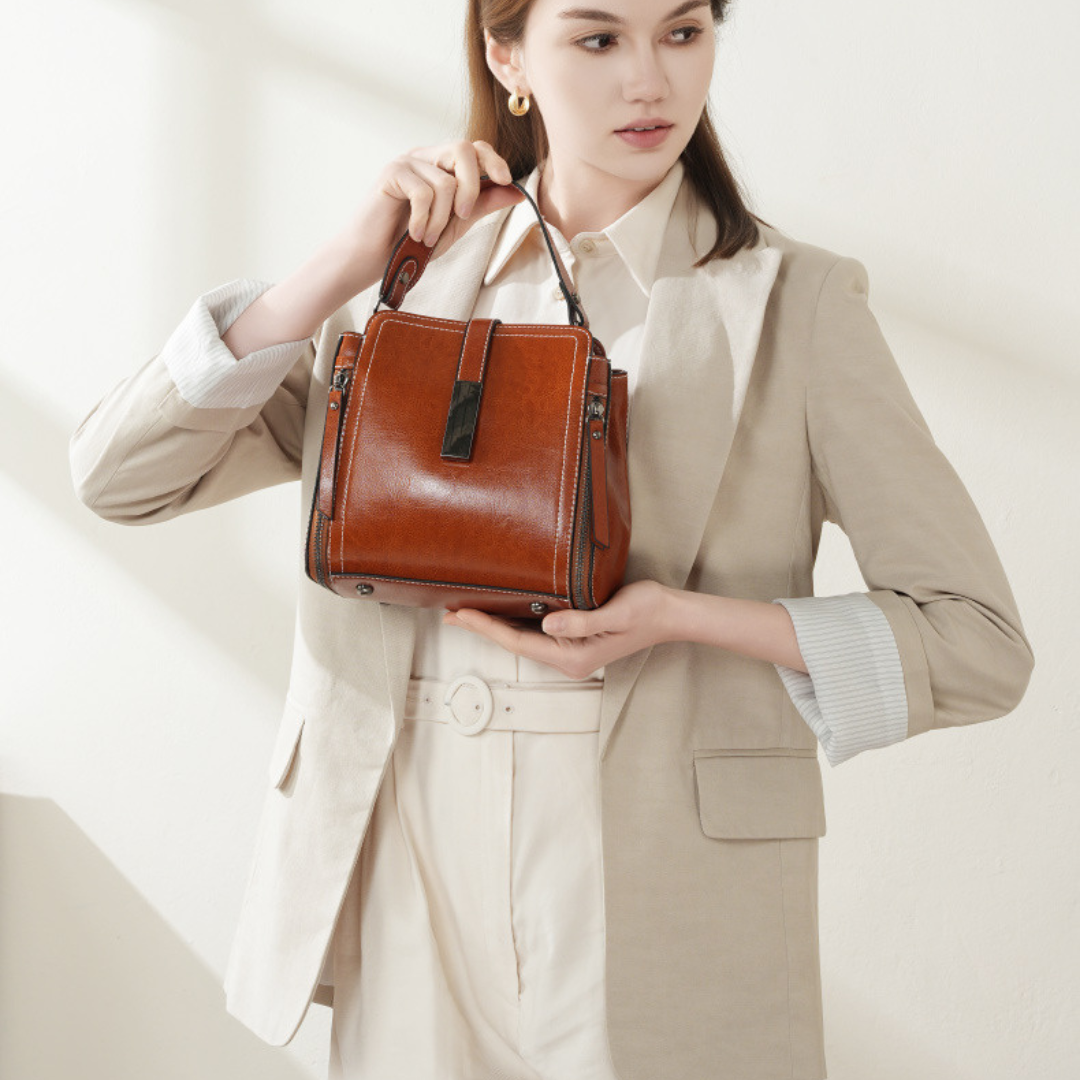 Elegant Ivory Belle Tote