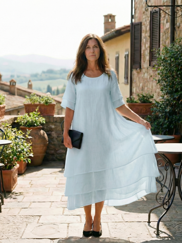 Belen | Cozy Tiered Dress