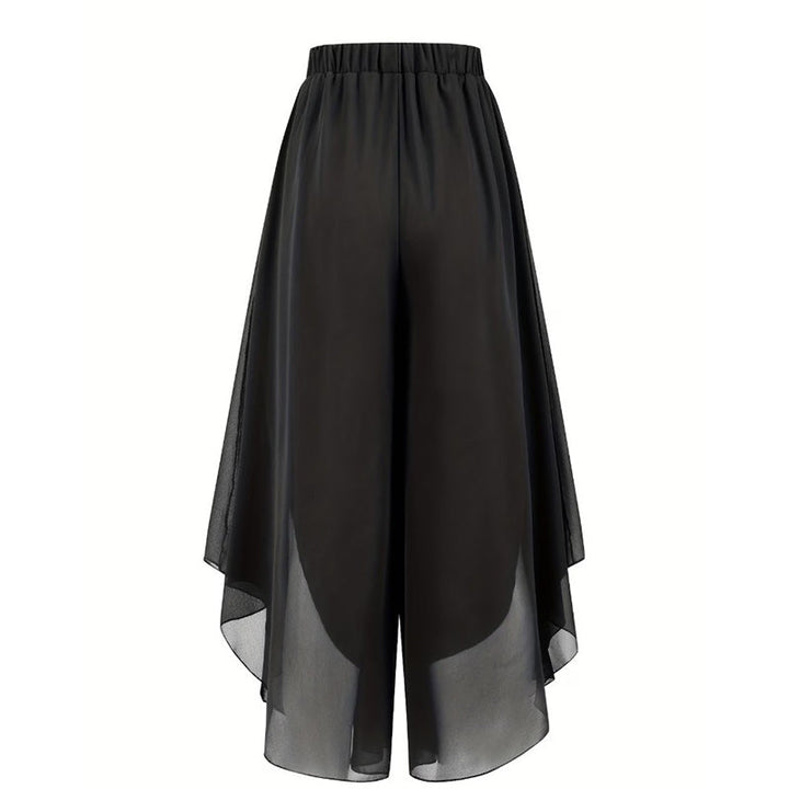 Doriana™ - Asymmetrical Wide-Leg Chiffon Pants