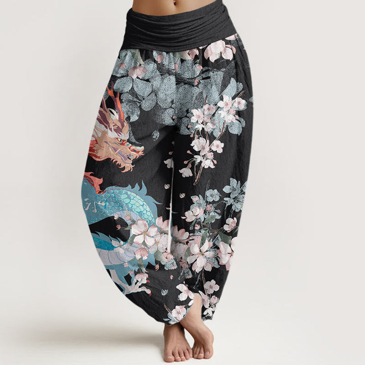 Belloure™ - Dragon & Cherry Blossom Pants