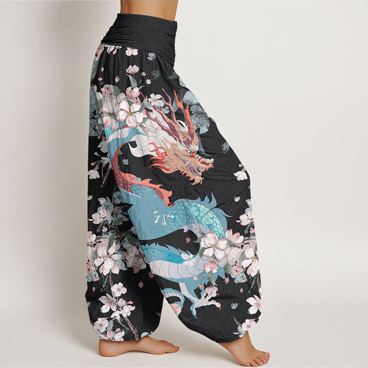 Belloure™ - Dragon & Cherry Blossom Pants