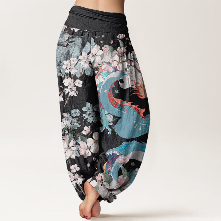 Belloure™ - Dragon & Cherry Blossom Pants