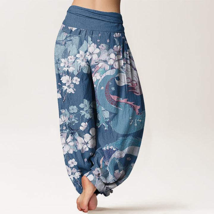 Belloure™ - Dragon & Cherry Blossom Pants