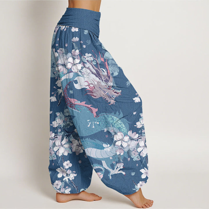 Belloure™ - Dragon & Cherry Blossom Pants