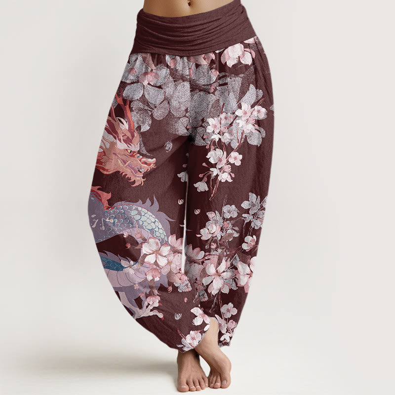 Belloure™ - Dragon & Cherry Blossom Pants