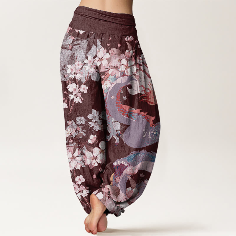 Belloure™ - Dragon & Cherry Blossom Pants