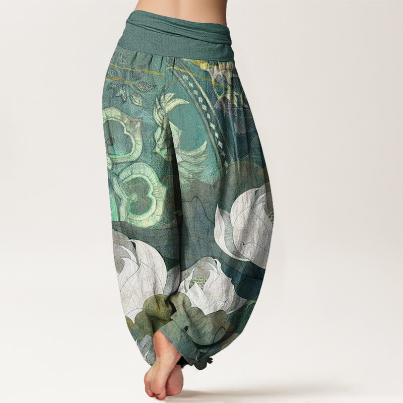 Auravie™ - White Lotus Leaf Design
