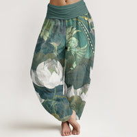 Auravie™ - White Lotus Leaf Design