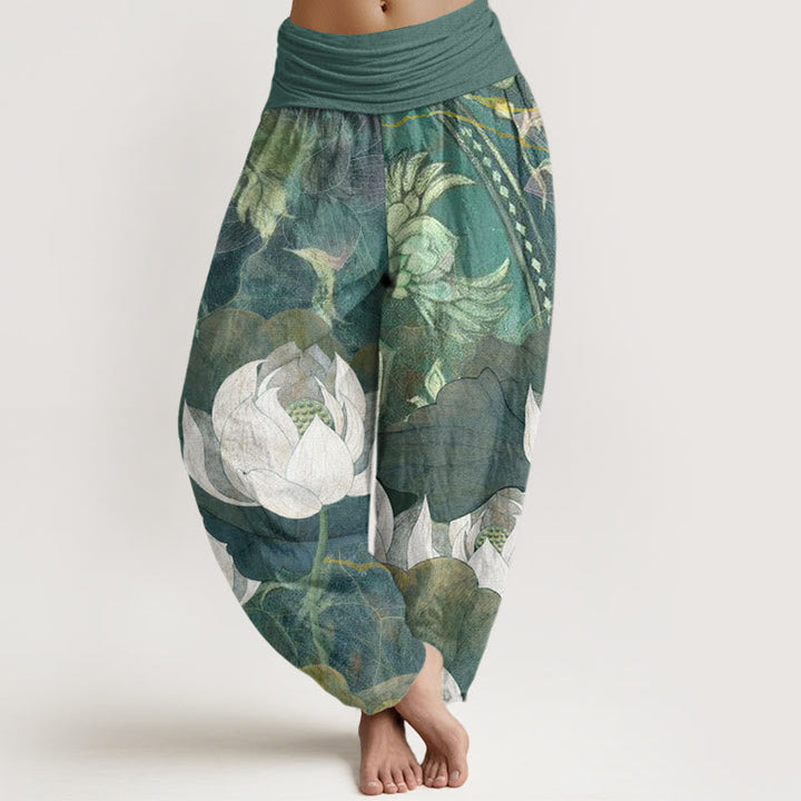 Auravie™ - White Lotus Leaf Design