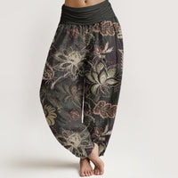 Roseline™ - Floral Cotton Harem Pants