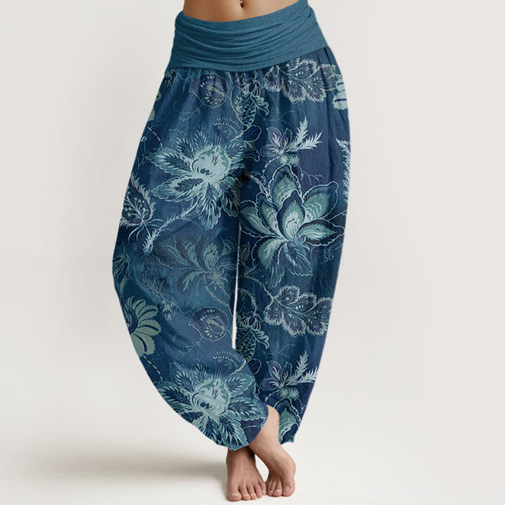 Roseline™ - Floral Cotton Harem Pants