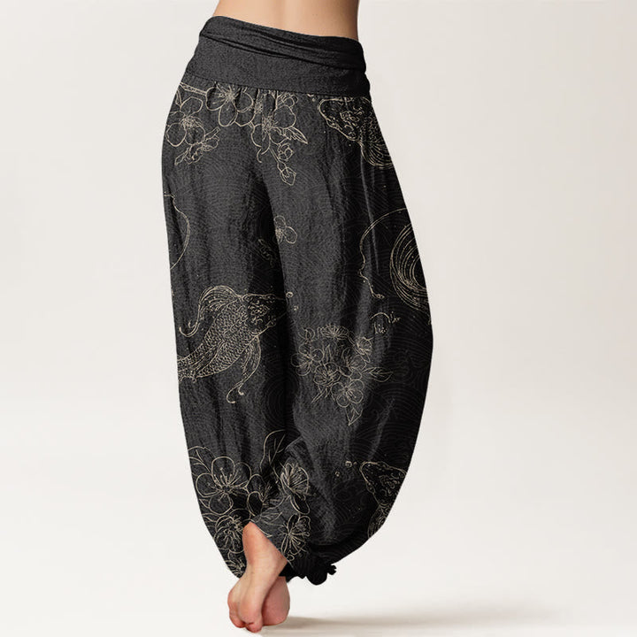 Seraline™ -  Koi Fish Pattern Pants