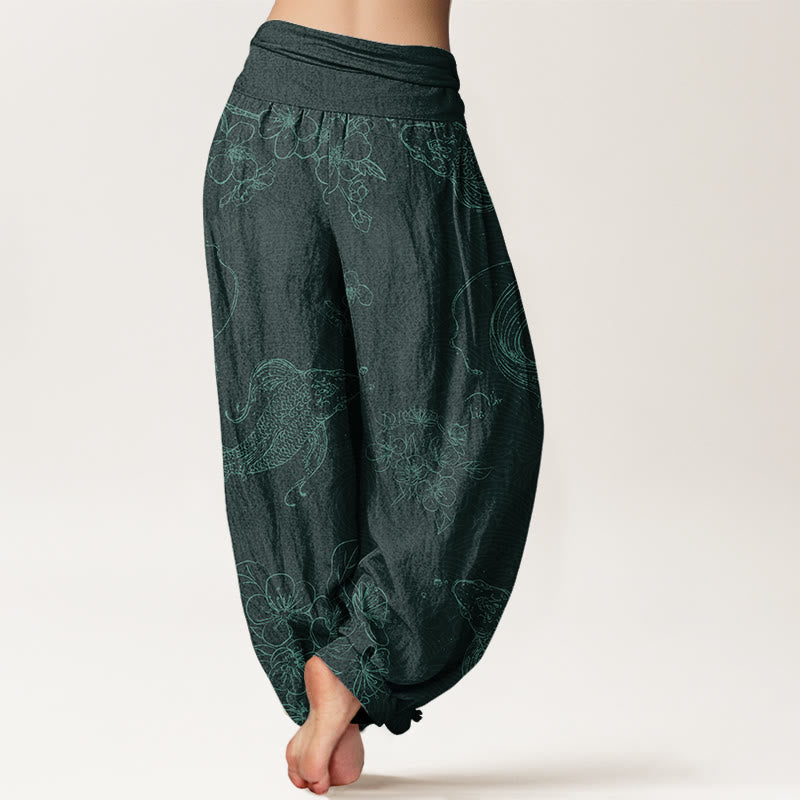 Seraline™ -  Koi Fish Pattern Pants