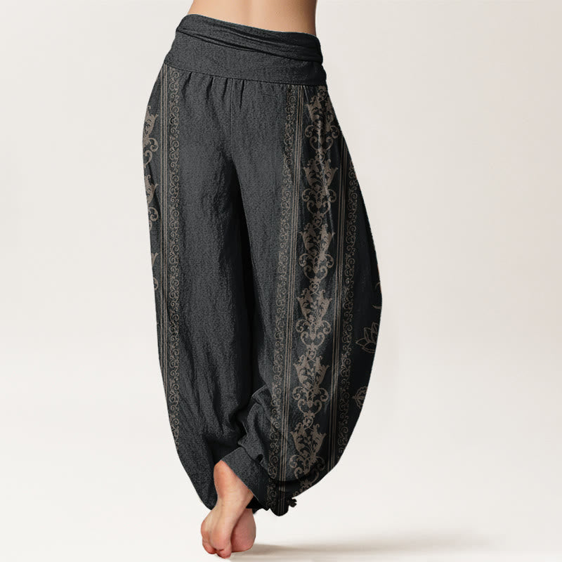 Virelia™ - Lotus Blossom Pattern Pants