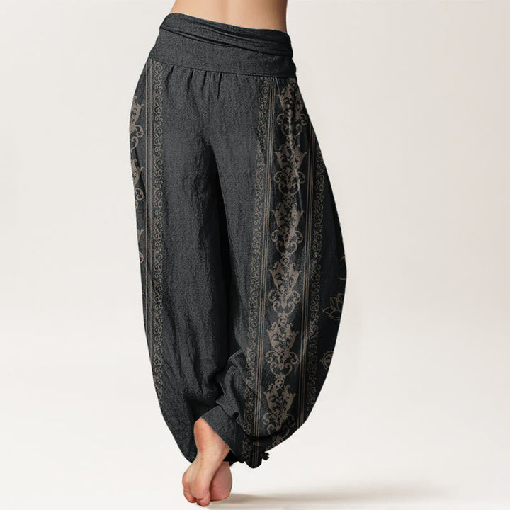 Virelia™ - Lotus Blossom Pattern Pants
