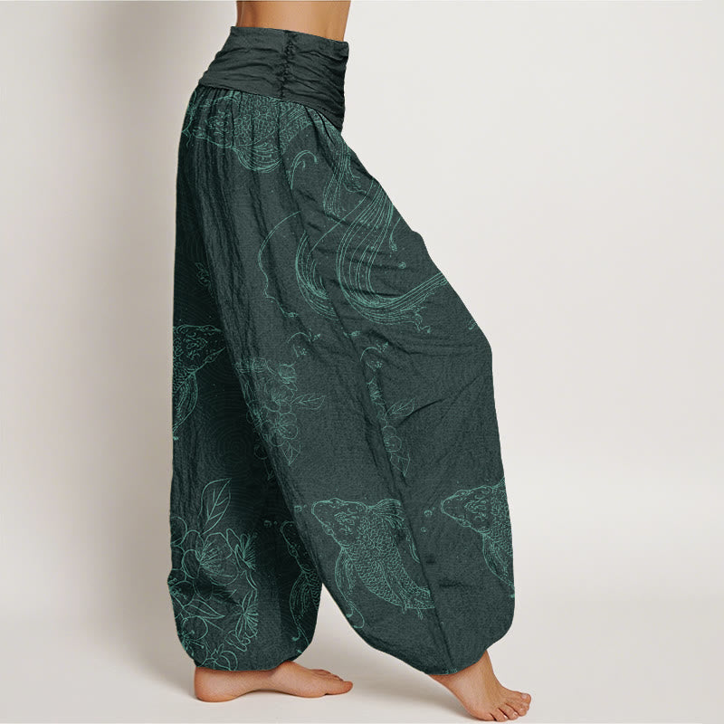 Seraline™ -  Koi Fish Pattern Pants