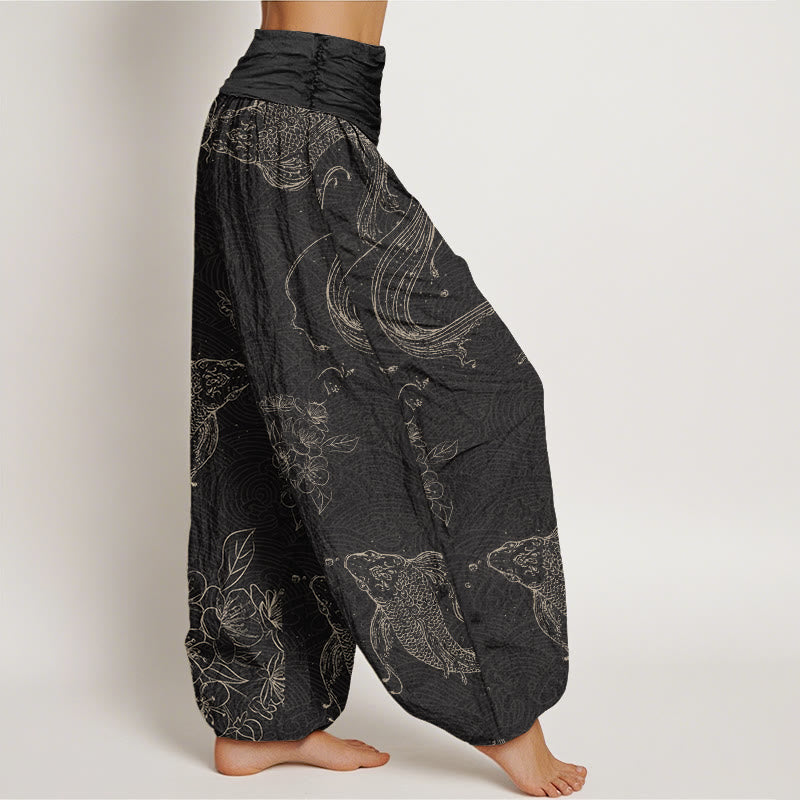 Seraline™ -  Koi Fish Pattern Pants