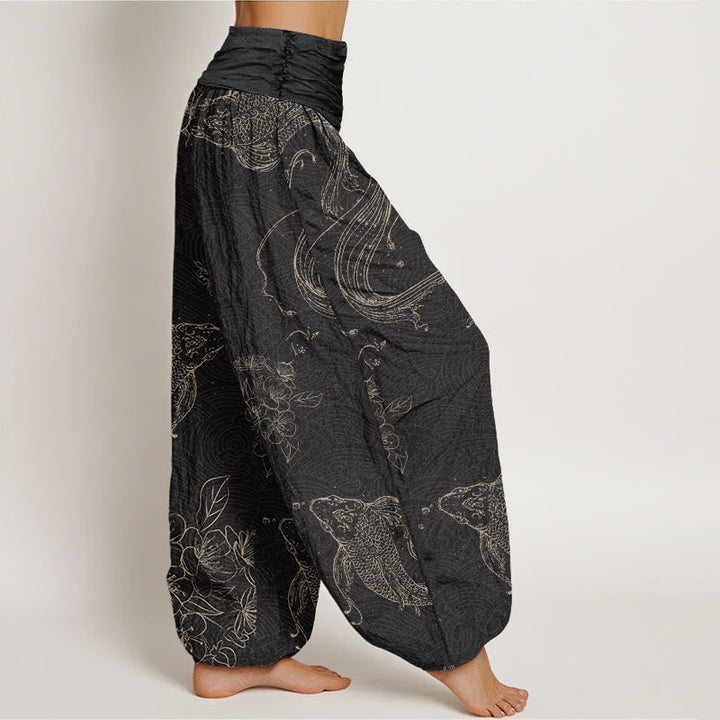 Seraline™ -  Koi Fish Pattern Pants