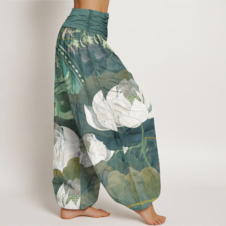 Auravie™ - White Lotus Leaf Design