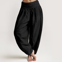 Veloura™ - Black Harem Pants
