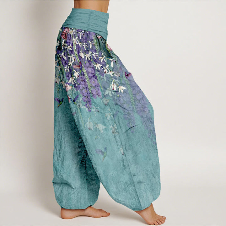 Elanora™ -  Floral Bird Pants