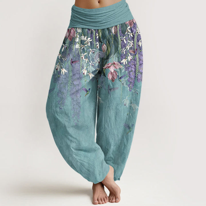 Elanora™ -  Floral Bird Pants