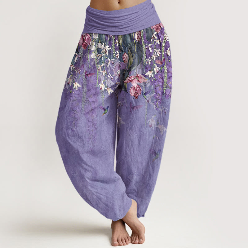 Elanora™ -  Floral Bird Pants