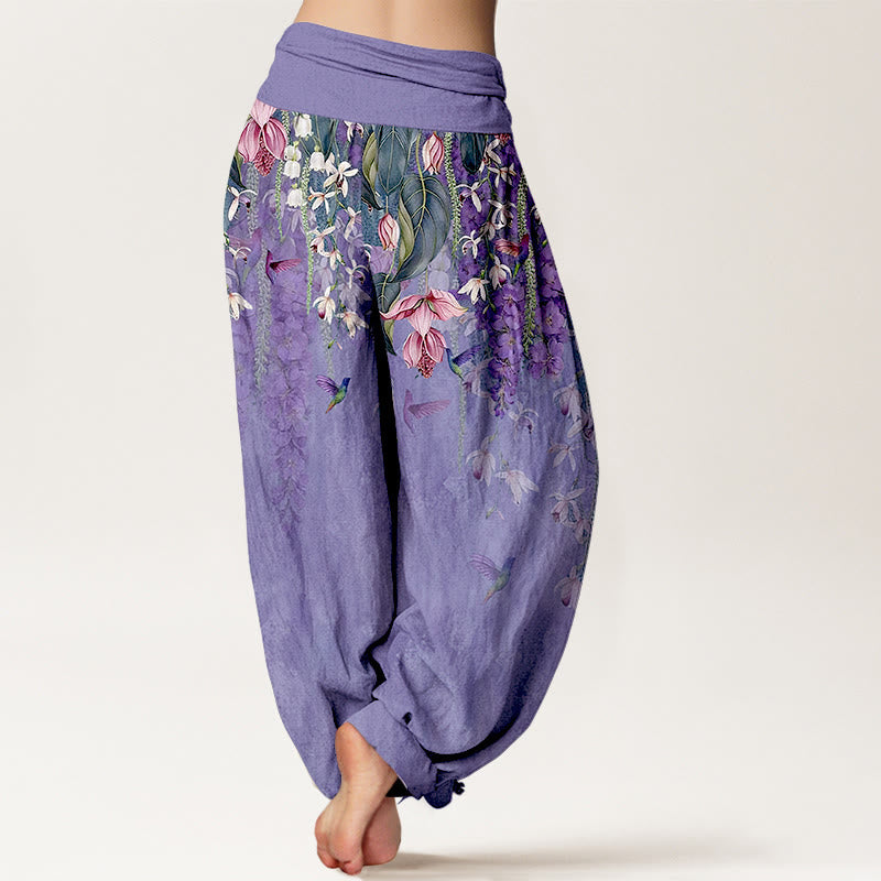 Elanora™ -  Floral Bird Pants