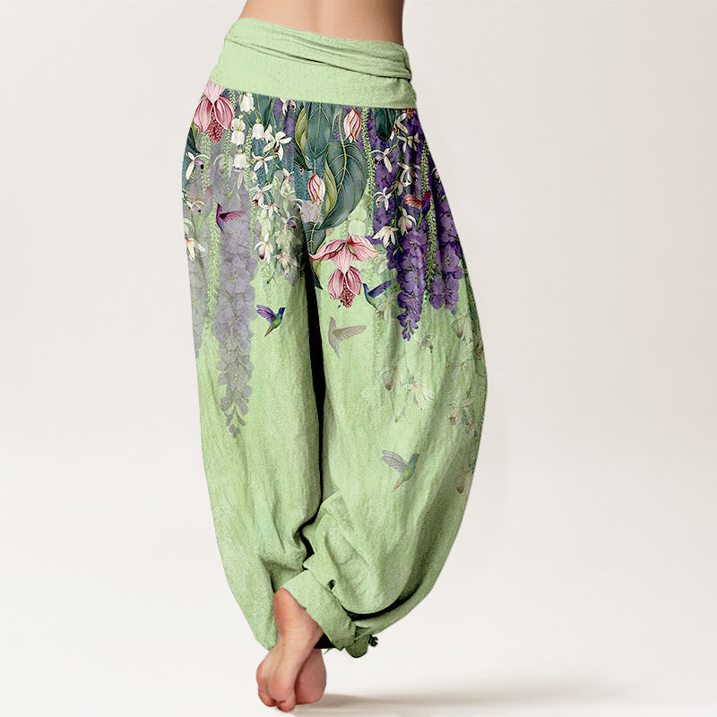Elanora™ -  Floral Bird Pants