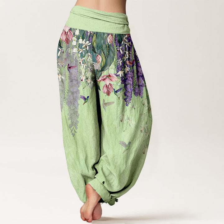 Elanora™ -  Floral Bird Pants