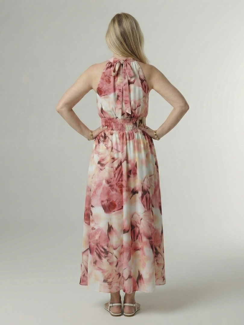 Reniella™ - Halter Midi Dress