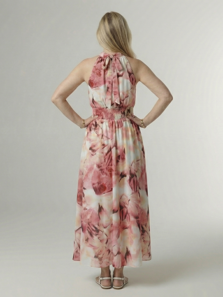 Reniella™ - Halter Midi Dress