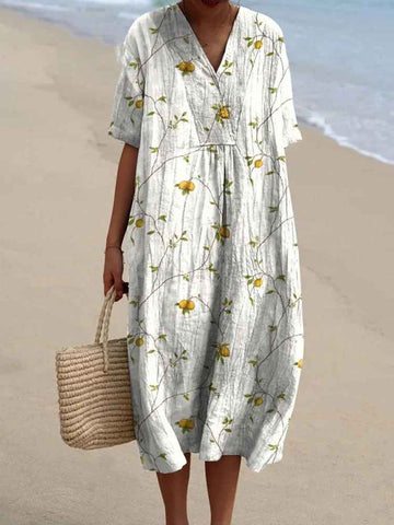Corbelle™ - Summer Floral Maxi Dress