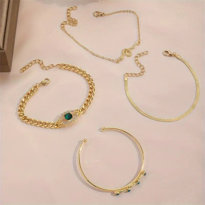 Serpina Veyra Gold Bracelet Collection