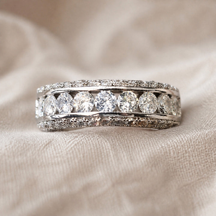 Vellora™ -Bold Zirconia Pavé Ring