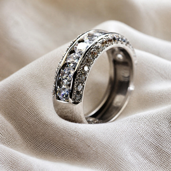 Vellora™ -Bold Zirconia Pavé Ring
