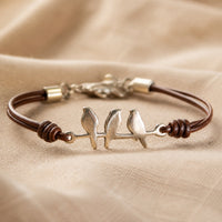 Aurelle™ - Vintage Leather Bracelet