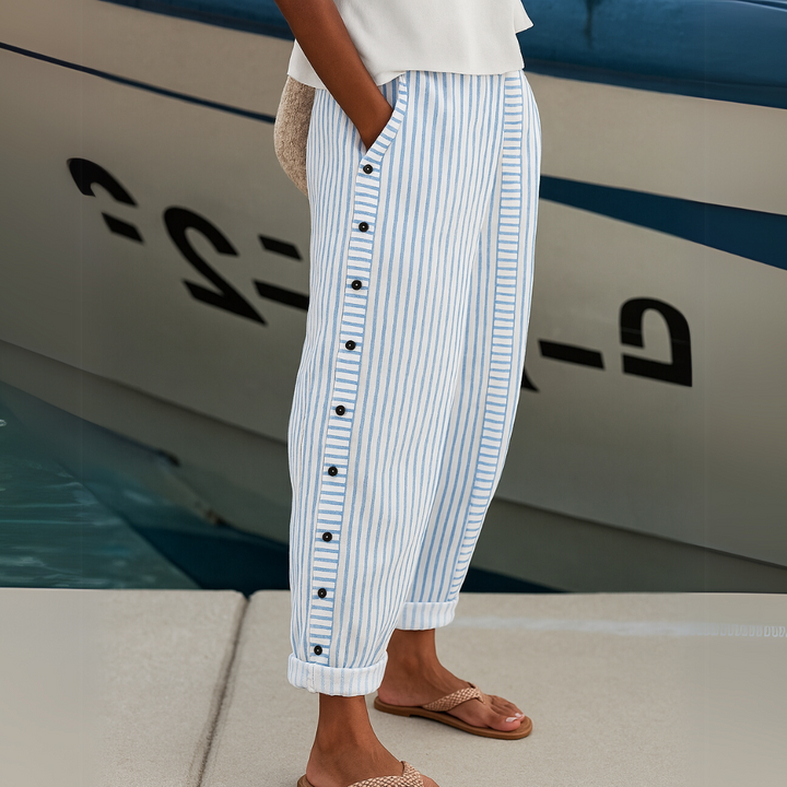 Seraphielle™ - Summer Fit Striped Pants