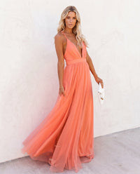 Sienna™ - Gradient Coral Dress